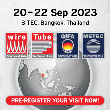 Wire Southeast Asia 2023 - 20-22 กันยายน ไบเทค กรุงเทพฯ
